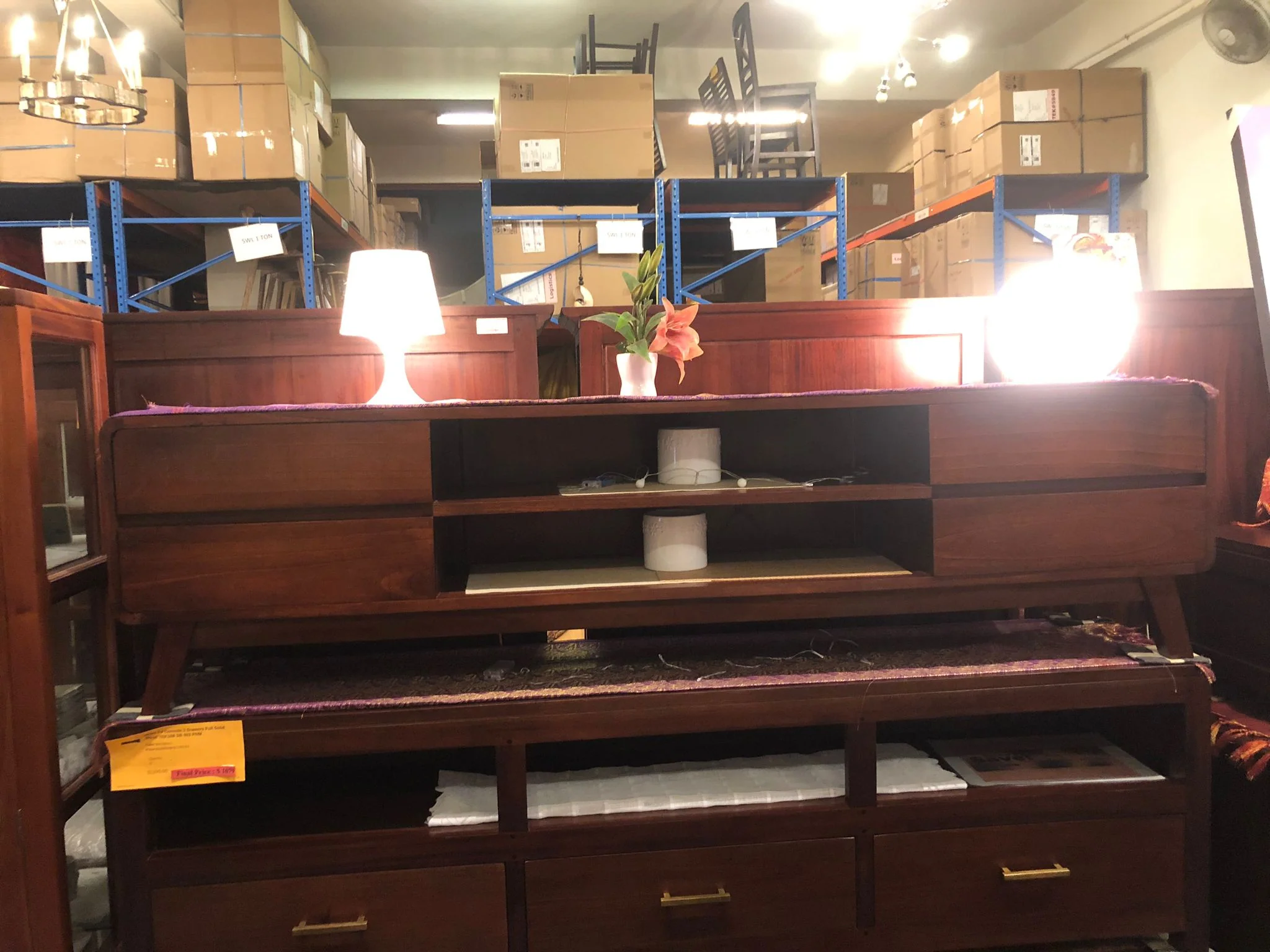 TV Console Cabinet Special - 10% OFF FIRE SALE